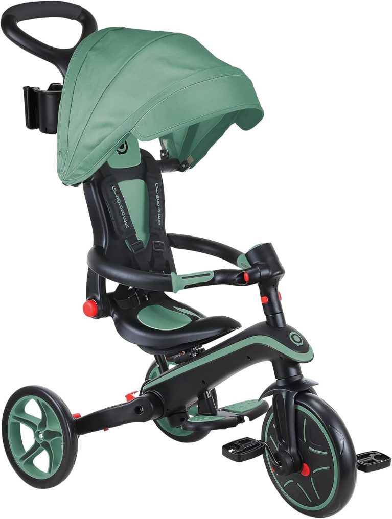 Notre test du Globber Explorer 4 en 1 : tricycle évolutif pliable